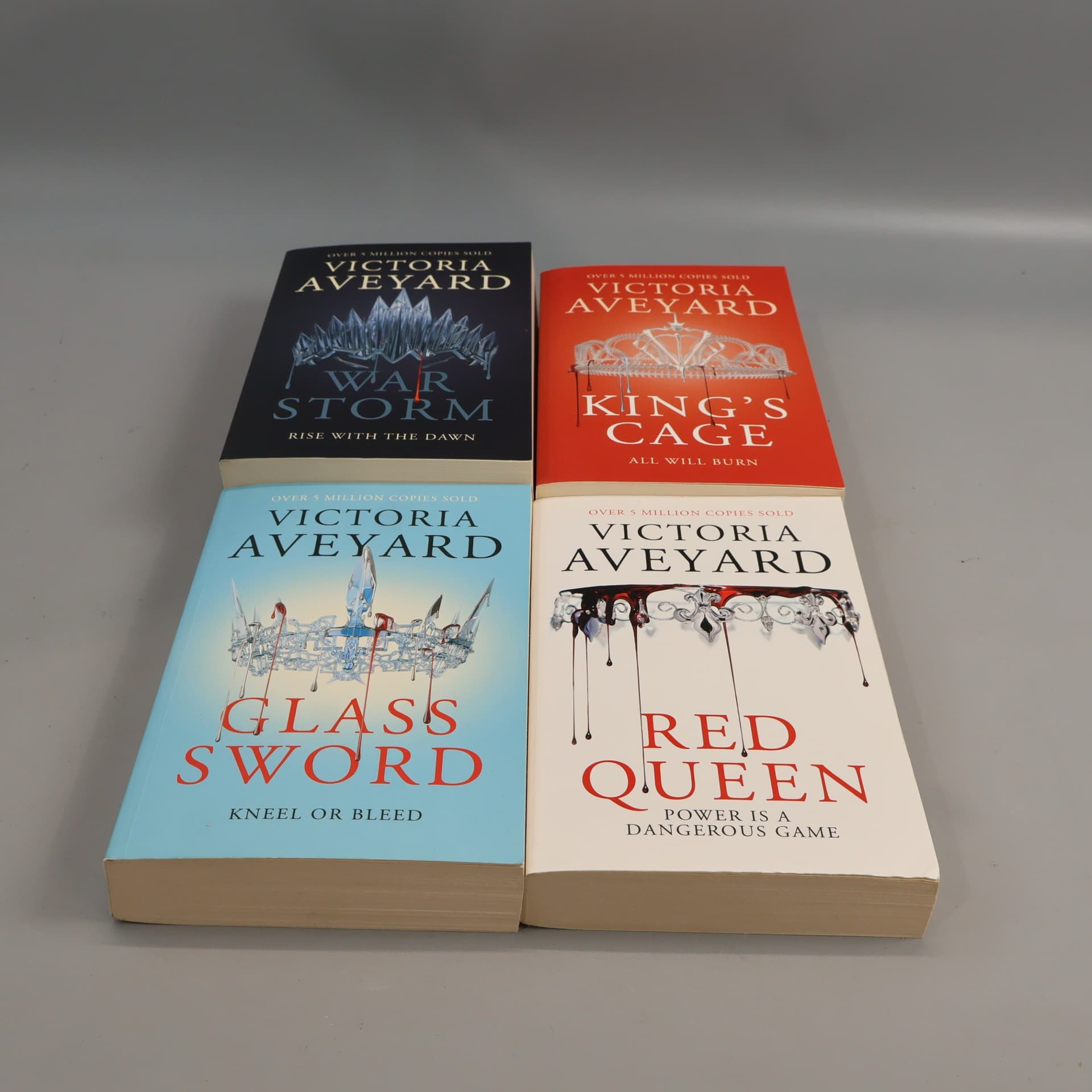 Bokpaket – Victoria Aveyard - Red Queen-serien – 4 delar - ENG