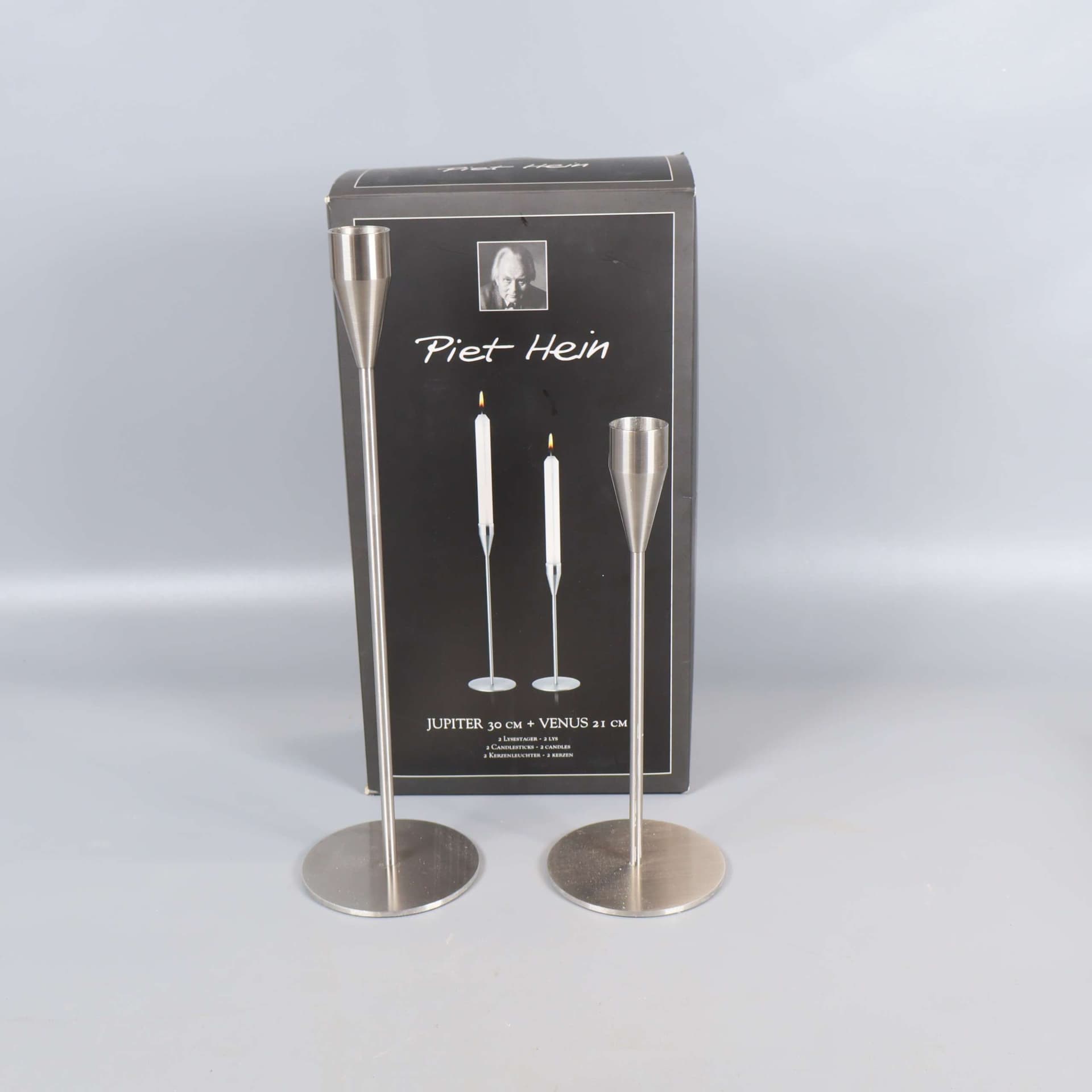 Piet Hein - Venus & Jupiter - Ljusstackar 2st