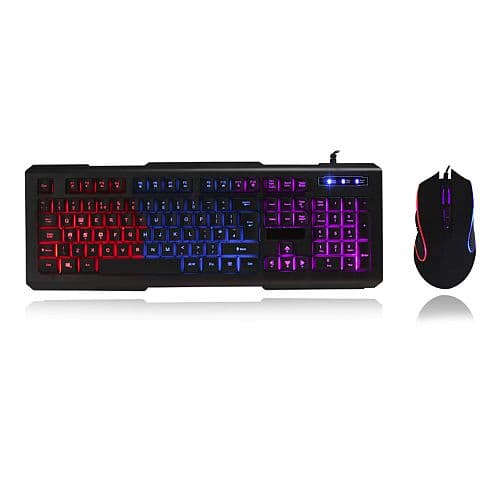 CiT Avenger Illuminated Gaming Keyboard and Mouse 