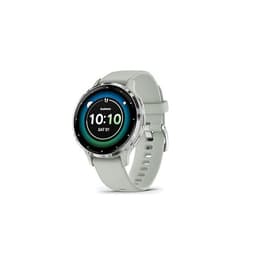 Garmin Venu 3S 010-02785-01 41 Millimeters Smart Watch - Silver Stainless Steel - Bezel With Sage Gray Case - Silicone Band