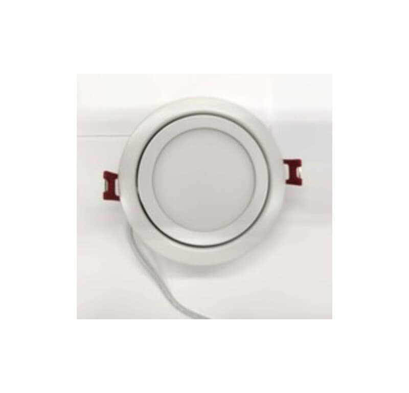 4-inch Slim Directional Integrated Cct Led Canless Recessed Light - 91473 - White