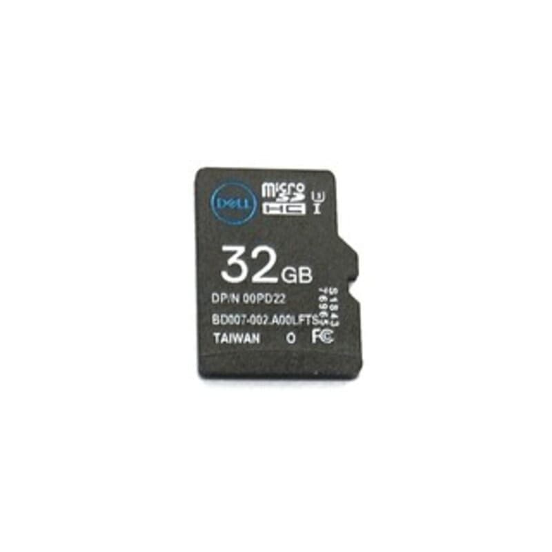 Dell 0PD22 32GB HC Class 10 UHS-3 iDRAC vFlash Micro SD Card