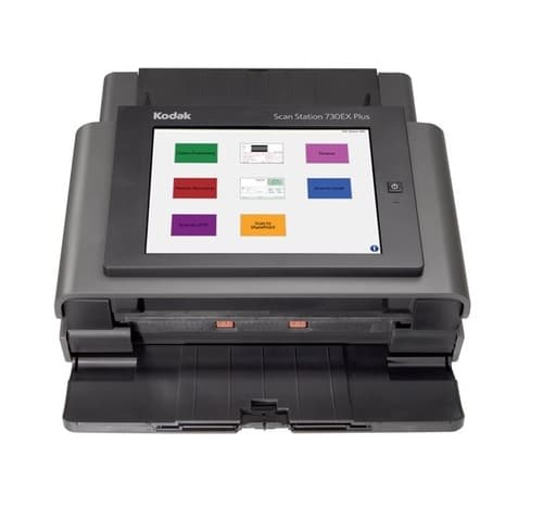 Kodak Scan Station 730 EX Plus 1060094 Document Scanner - 600 dpi - Desktop - Gigabit LAN - Automatic Document Feeder