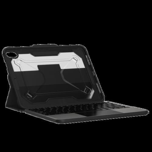 Urban Armor Gear Rugged Keyboard/Cover Case for 10.9" Apple iPad (10th Generation) Tablet - Black - Bulk