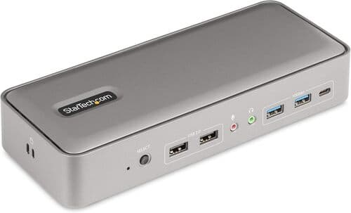 StarTech 129N-USBC-KVM-DOCK Dual-laptop USB-C KVM Docking Station