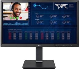 LG Electronics 24CQ650N-6N  23.8 Inches All-in-One Thin Client - Black - Intel Celeron N5105 2.0 GHz  - 4 GB DDR4 - 16 GB EMMC Storage - LCD - Non OS