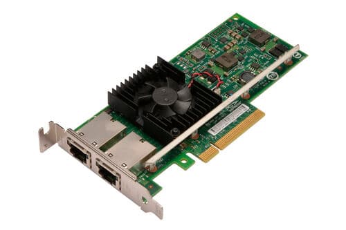 Dell 3DFV8 Intel X540-T2 10 GBase-T Converged Dual Port Low-profile Network Adapter - 10 Gbps - 2 Ports - PCI Express 2.0 x8 - Plug-in Card Module - R