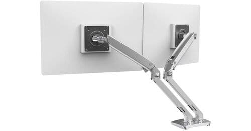Ergotron 45-496-026 MXV Desk Mount Dual-Monitor Arm