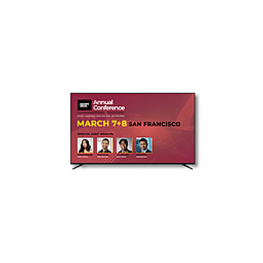 Sharp NEC Display AQUOS 4P-B75EJ2U Digital Signage Display - 75" LCD - High Dynamic Range (HDR) - 16 Hours/ 7 Days Operation - 3840 x 2160 - Direct LE