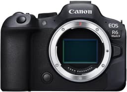 Canon 5666C038 EOS R6 Mark II Full Frame Sensor Mirrorless Camera With Stop Motion Animation Firmware - Black - Body Only - 24.2 MP