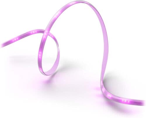 Philips Hue Solo 589903 Lightstrip With Power Adapter - White and Color Ambiance - 16 Foot -  LED - Multicolor - 1700 (At 4000K) - 20 Watts , 0.5 Watt