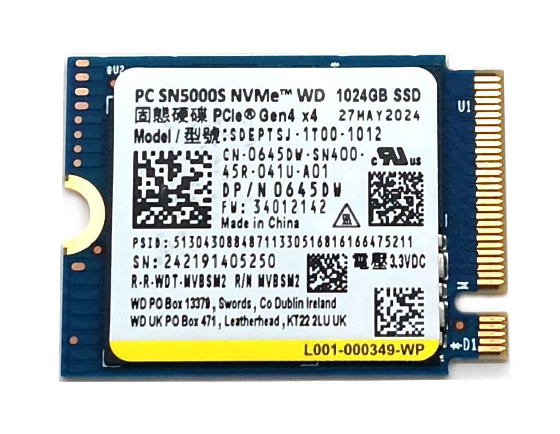 Dell 645DW 1 TB Solid State Drive