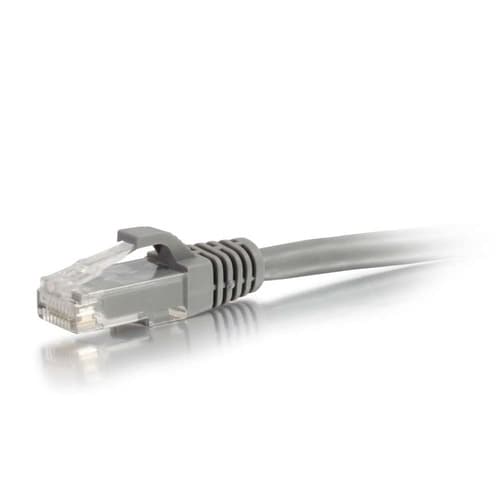 C2G 757120006671 15-feet CAT6a Ethernet Network Patch Cable - Snagless - Unshielded (UTP) - 1x RJ-45 Male - 1x RJ-45 Male - 10GBase-T - Gray