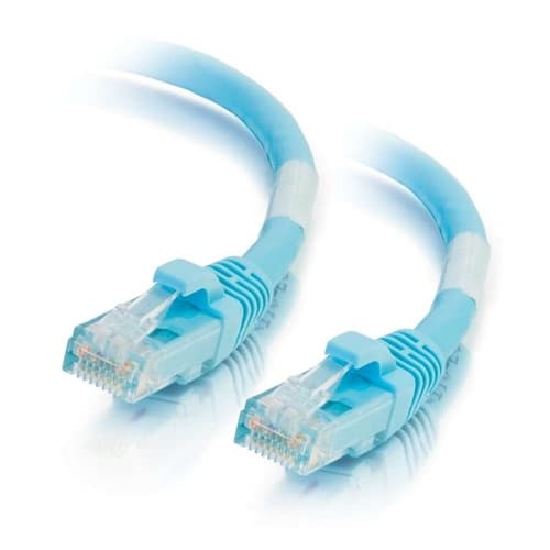 C2G 757120007661 10-feet CAT6a Ethernet Network Patch Cable - Snagless - Unshielded (UTP) - 1x RJ-45 Male - 1x RJ-45 Male - Aqua