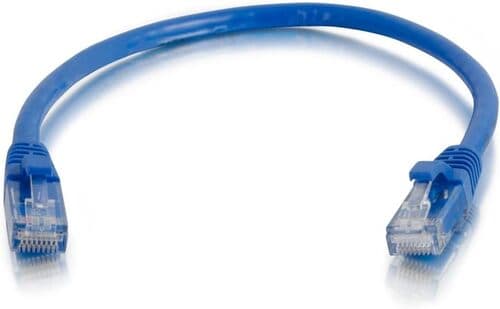 C2G 757120200376 50-feet CAT5e Ethernet Network Patch Cable - Blue - Snagless - Unshielded (UTP) - RJ-45 Male to RJ-45 Male