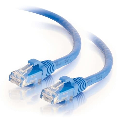 C2G 757120271499 150 Feet Ethernet Patch Cable - Blue - 6.2 Millimeter - 2 x RJ-45 (Male) - Cat6 - Unshielded - Booted, Snagless