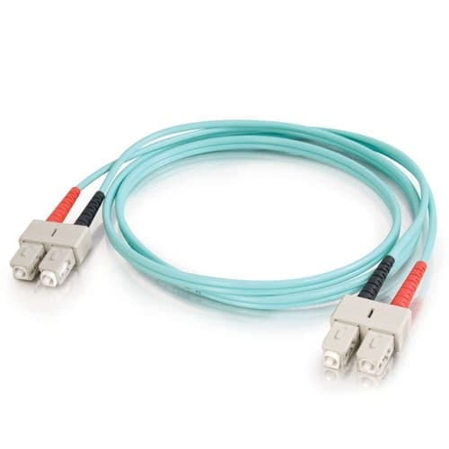 C2G 757120330608 33060 16.40-feet (5m) Duplex Multimode OM3 Fiber