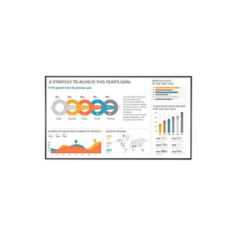 LG 86UH5F-H Digital Signage Monitor - 86" LCD - 3840 x 2160 - LED - 500 Nit - 2160p - HDMI - USB - DVI - Serial - Wireless LAN - Ethernet - Black
