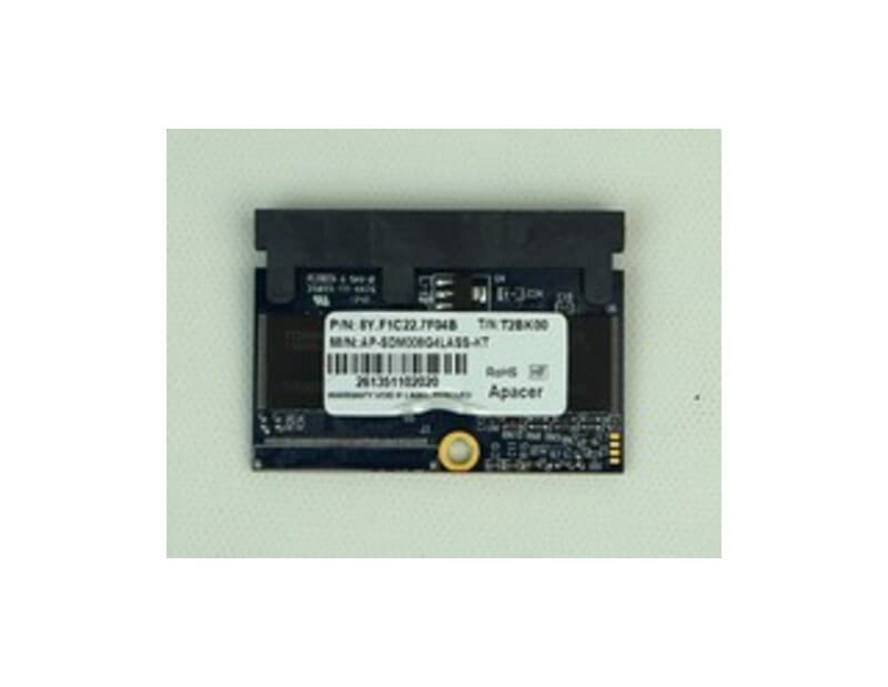 Apacer 8Y.F1C22.7F04B 8 GB Internal Solid State Drive - Micro SATA - Multi Level Cell - AP-SDM008G4LASS-KT