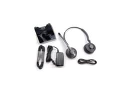 Jabra Engage 65 SE 9659-553-125 Wireless On-ear Stereo Dect Headset With Base - Black - 40 Hertz-16 Kilohertz Speaker - 100 Hertz to 7.3 Kilohertz Mic