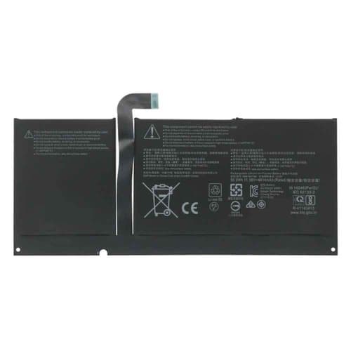 Microsoft 96BTA016H 50.2 Watt-hour Laptop Battery - Black - 3-Cell - Lithium-ion - 11.38 Volts - 4414 mAh - Replacement