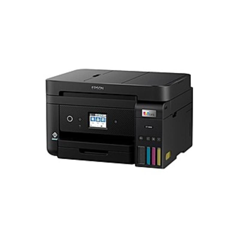 Epson EcoTank ET-4850 Inkjet Multifunction Printer-Color-Black-Copier/Fax/Scanner-4800x1200 dpi Print-Automatic Duplex Print-5000 Pages-250 sheets Inp