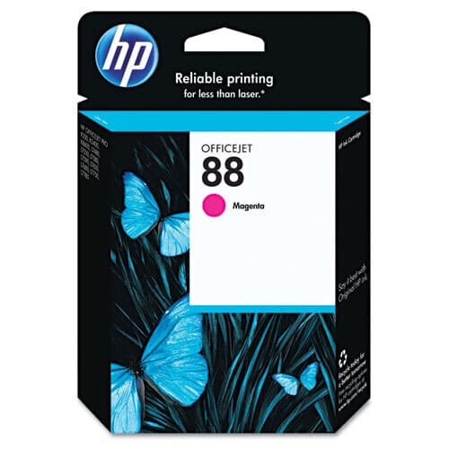 HP C9387AN140 (HP88) Original Ink Cartridge - Magenta - Inkjet
