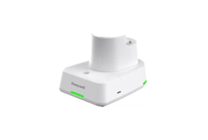 Honeywell CCB-U00-H-BAT-INT Barcode Scanner Charging Station (Base Only) - White - Bluetooth, RS-232, USB Interface