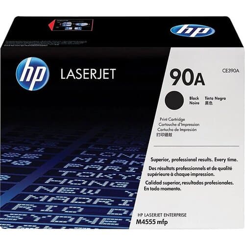 HP M601 CE390A 90A LaserJet Toner Cartridge - Black