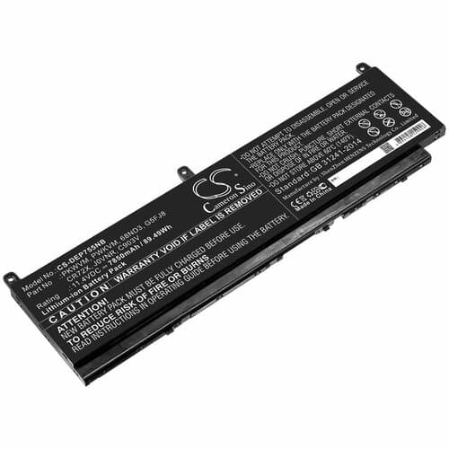 Dell CR72X 6-cell Li-ion Laptop Battery