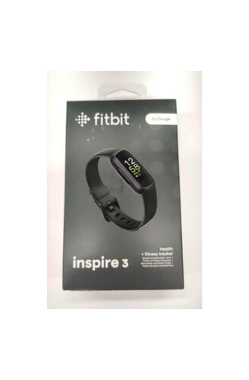 Fitness FB424BKBK-US Inspire 3 Water Resistant Health and Fitness Tracker - Black, Midnight Zen - Bluetooth - PMOLED Display - Accelerometer Electrica