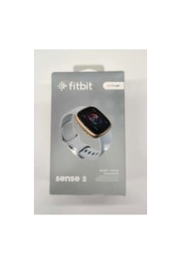 Fitbit Sense 2 FB521GLBM-US Advanced Fitness Smartwatch - Blue Mist  / Soft Gold Aluminum - AMOLED - 30 Feet Bluetooth Range - Accelerometer, Altimete