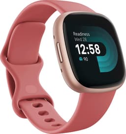 Fitbit Versa 4 FB523 Smart Watch - Heart Rate Monitor, Pulse Oximeter Sensor - Phone, Text Messaging, Sleep Monitor, Smart Alarm, Speaker, Calendar, P
