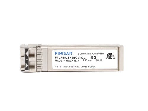 Finisar FTLF8528P3BCV-QL 8 Gbps SFP+ Transceiver - 150 Meter - Short Wave - 850 Nanometer - Duplex - Multimode - LC - Optical - Fiber Channel