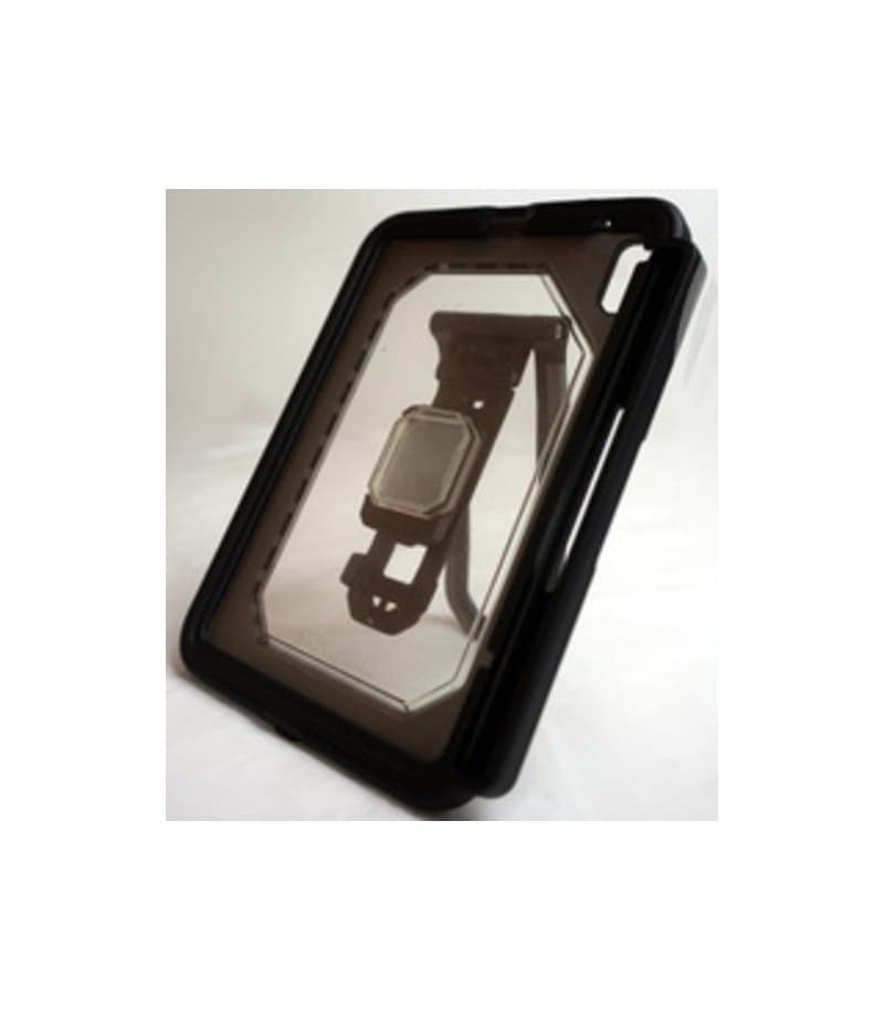Survivor All-Terrain Carrying Case Apple iPad mini (6th Generation) Tablet, Apple Pencil (2nd Generation), Stylus - Black, Transparent - Shock Absorbi