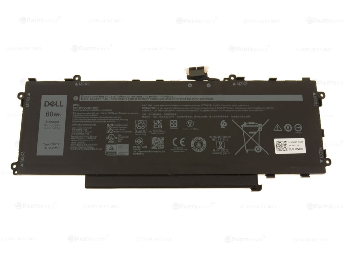 Dell GT6TK Replacement Battery