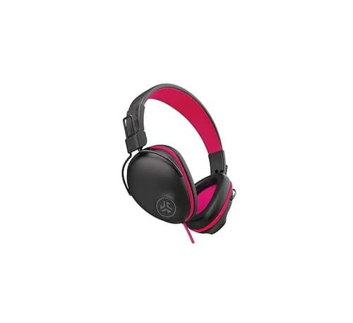 Jlab Jbuddies Pro Wired HJPRORPNK4 Over-ear Kids Headphones - Pink - Hearing Protection