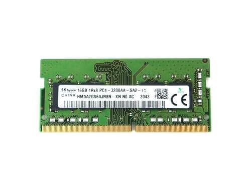 Hynix HMAA2GS6AJR8N-XN Memory Module - 16 GB - DDR4 - 1RX8 - 3200 MHz - 1.2 Volts - 260-pin - SODIMM