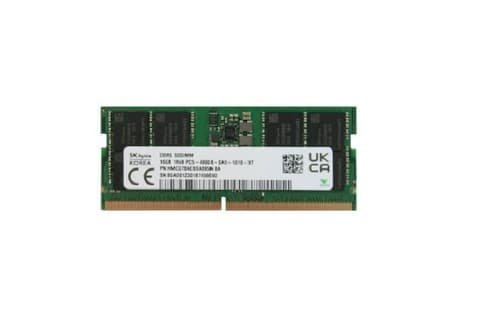Hynix HMCG78AEBSA095N Memory Module - 16 GB - DDR5 - 4800MT/s - Non-ECC - CL40 - 262 Pin
