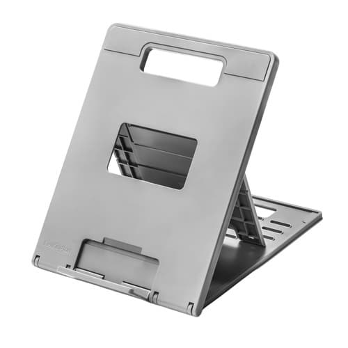 Kensington SmartFit Easy Riser Go K50421WW Laptop Riser - Gray - Up to 14 Inches Screen Support - Desktop - TAA Compliant