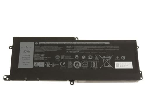 Dell KJYFY Replacement Battery - Black - Li-Ion - 6-cell - 90 Wh - 11.4 Volts