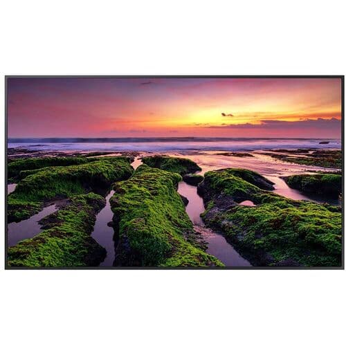 Samsung LH75QBBNBGCXGO QBB Series 75-Inch 4K Ultra HD LED Digital Signage Monitor - 3840 x 2160 - 350 nits - 4000:1 - 8 ms - Tizen 6.5 - Black