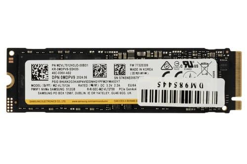 Dell MDPV9 (Samsung MZVL7512HDJD-00BD1) PM9F1 512 GB Solid State Drive