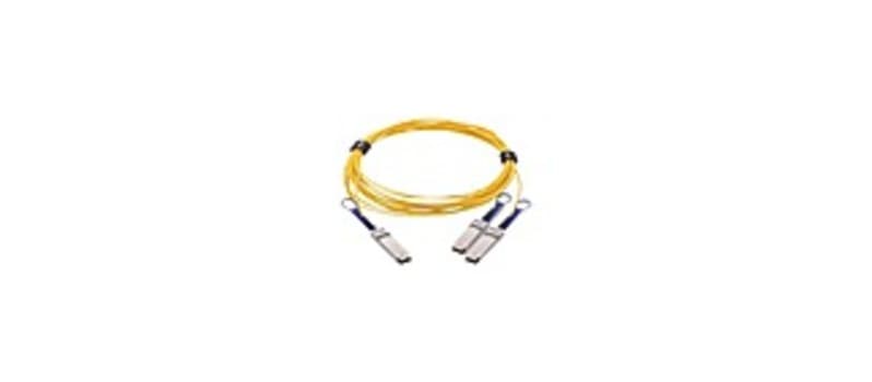 Mellanox MFS1S50-H030E 30 Meters QSFP28 Active Fiber Splitter Cable - Fiber Optic Network Cable for Network Device, Switch, Network Adapter - First En