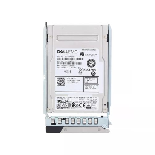 Dell MT0R5 (Kioxia KPM7XRUG3T84) 3.84 TB Solid State Drive - ME5 Series - Read Intensive - 2.5-inches SFF - SAS - Hot-Swap - Self-Encrypting Drive - T