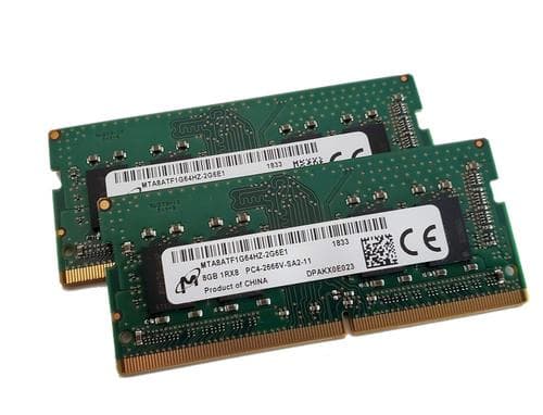 Micron MTA8ATF1G64HZ-2G6E1 8 GB Laptop Memory Module - DDR4 - 2666 MHz - 260 Pin - SO-DIMM