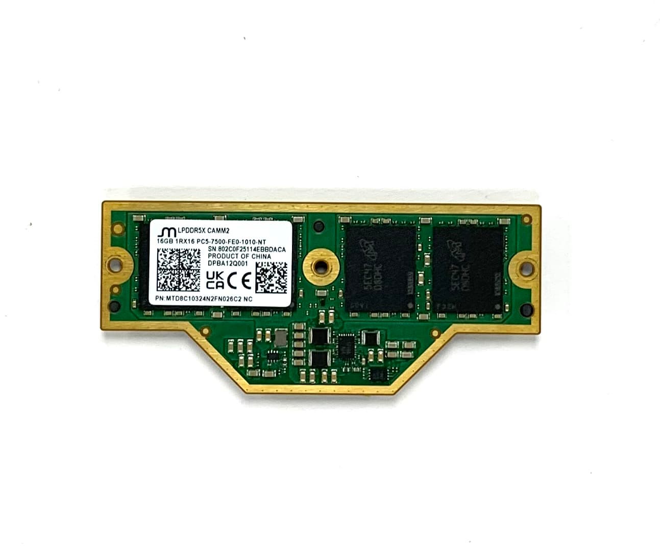 Micron MTD8C10324N2FN026C2 16GB Memory Module