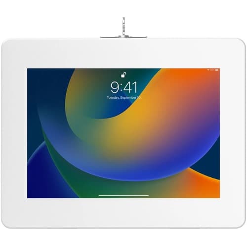 CTA Digital PAD-PARAWW 11 Inches Tablet Wall Mount - White - Premium Locking - For iPad A16