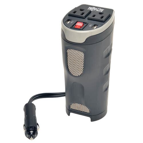 Tripp Lite PV200CUSB Power Inverter - 12 Voltage To 120 Voltage Cupholder Style