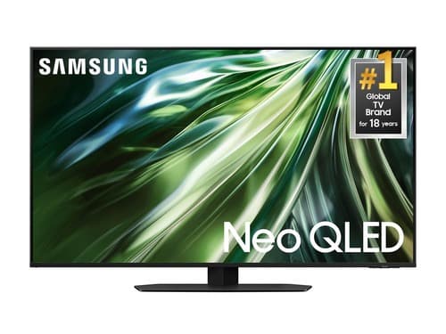 Samsung QN90D QN50QN90DAF 50 Inches 4K Smart LED TV - Graphite Black - 3840 x 2160 - High Dynamic Range (HDR) - Quantum HDR+, Hybrid Log Gamma (HLG),